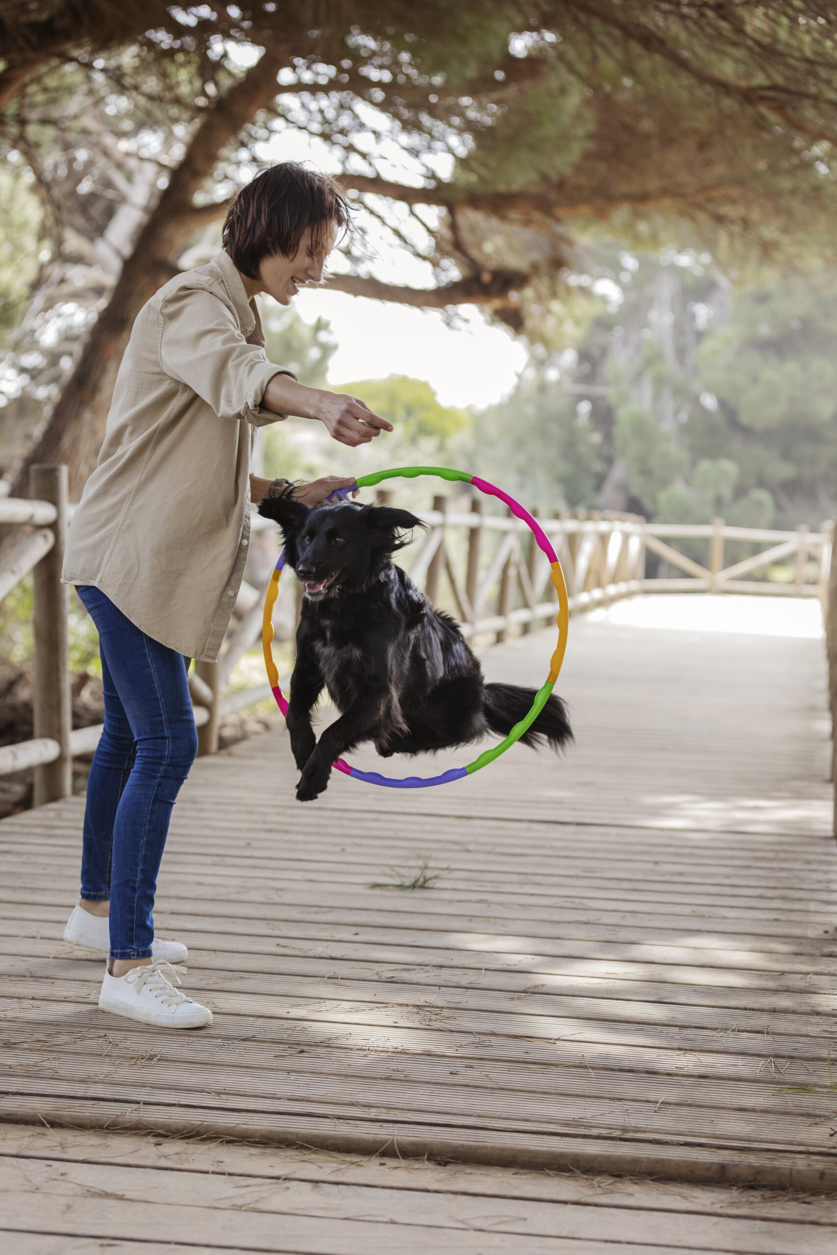 dog-trainer-interacting-with-their-pet